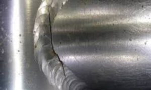 crack in welding